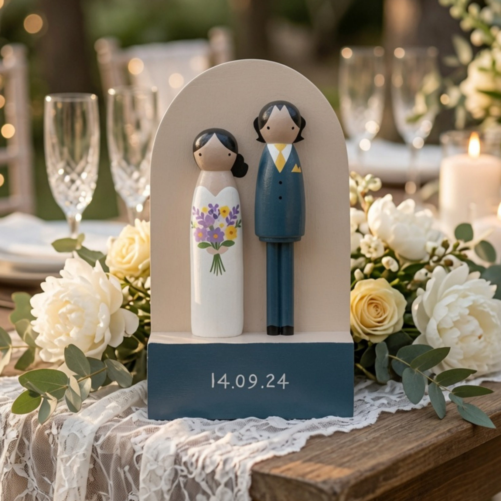 unique wedding gift for couple wooden